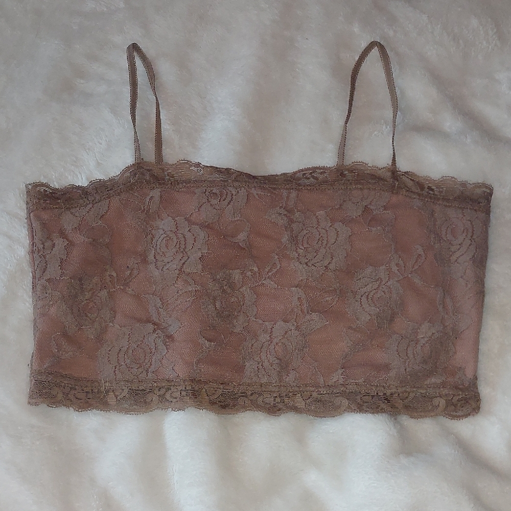 Camilla Lace Camisole in Brown